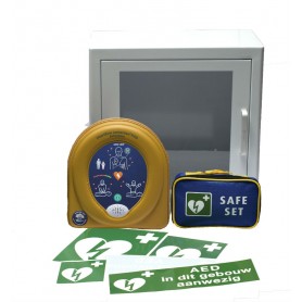 Pack DAE HeartSine Samaritan 500P + armoire intérieure