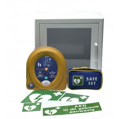 Pack DAE HeartSine Samaritan 500P + armoire intérieure
