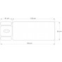 Table de traitement 2 plans THAI