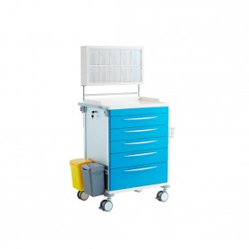 Chariot de médication et d'anesthésie - Coinfycare - Deros