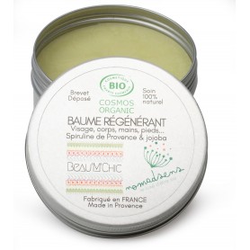 Baume régénérant bio à la spiruline