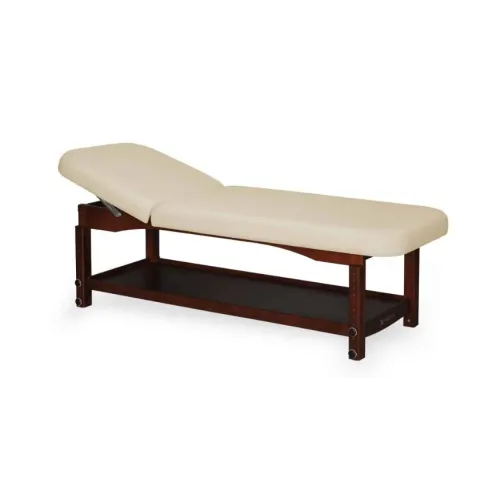 Table de massage en bois foncé Nova