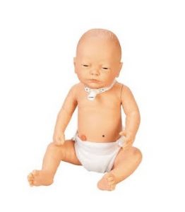 Mannequin de soins spécifiques nourrisson masculin