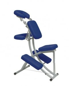 chaise de massage pliante en aluminium