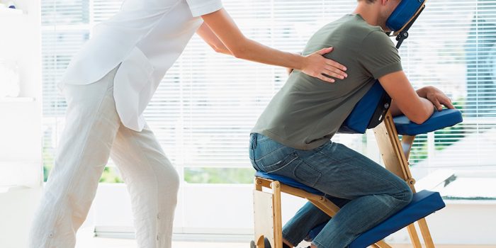 chaise de massage