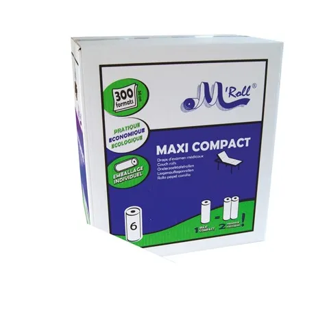 drap d examen ouate 300f 50x35cm 2x18g blanc
