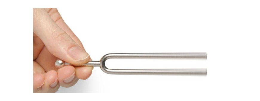 Diapason médical en aluminium 22 cm prix réduit