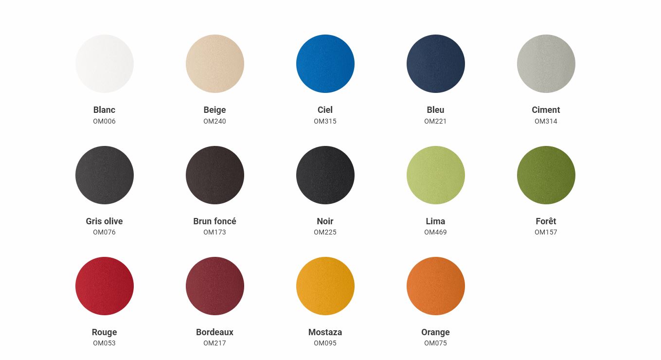 les couleurs